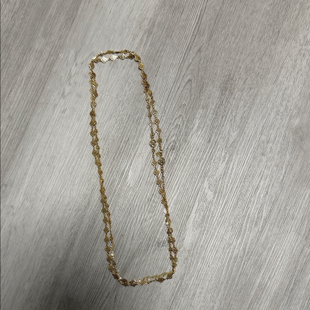 Stella & Dot Fashion Jewelry Wrap Necklace - Classic Linked Design